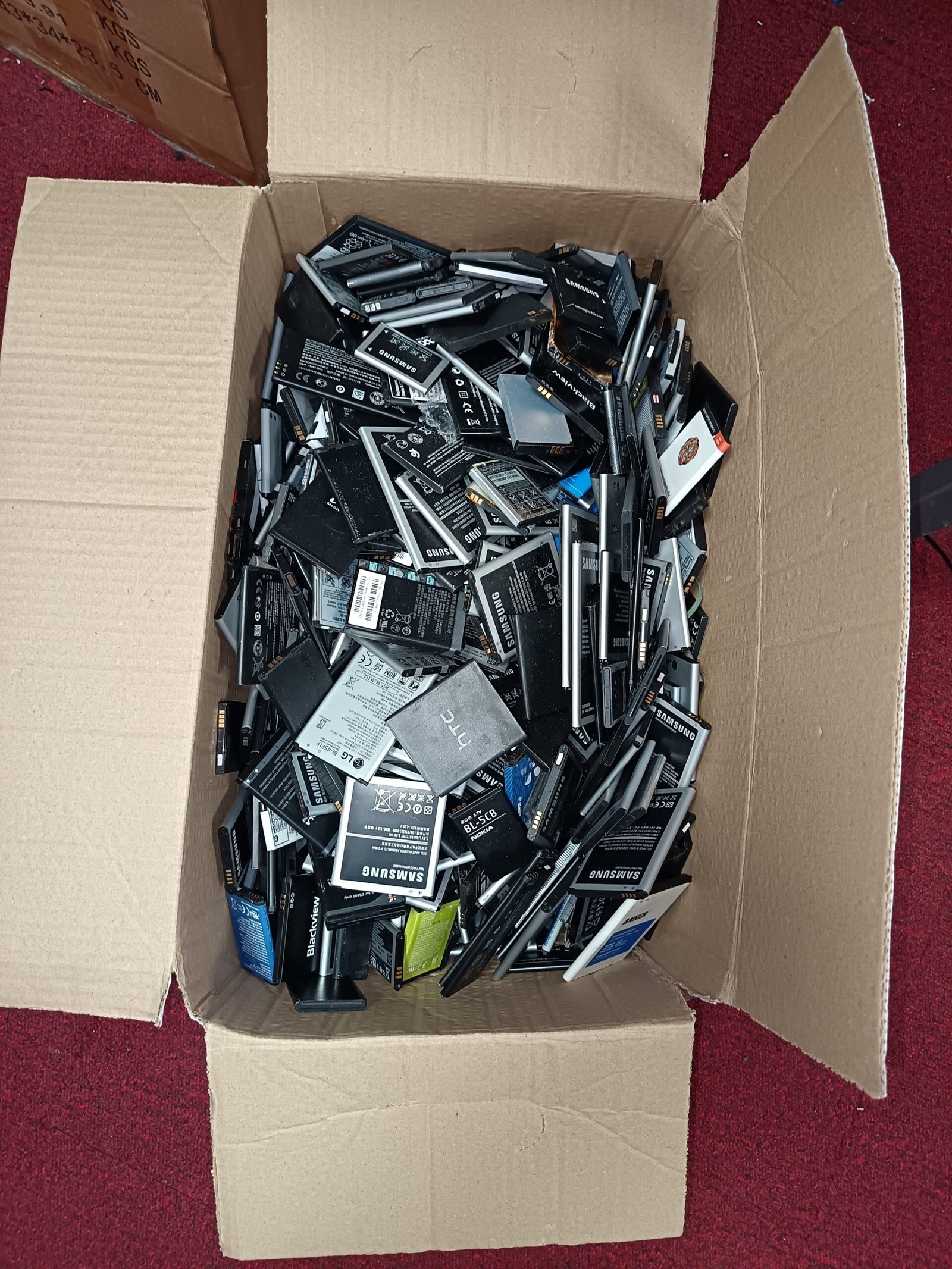 Untested Mobile Phone Batteries