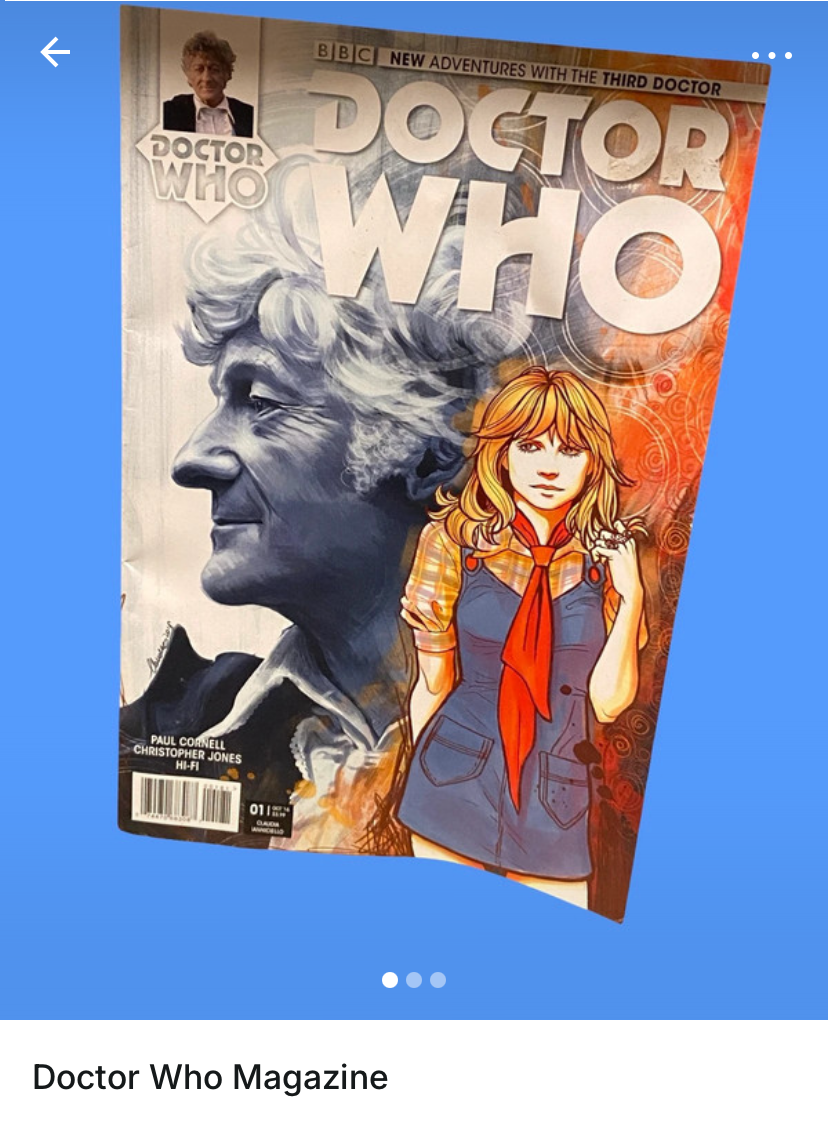 Dr Who Collectable Magazine