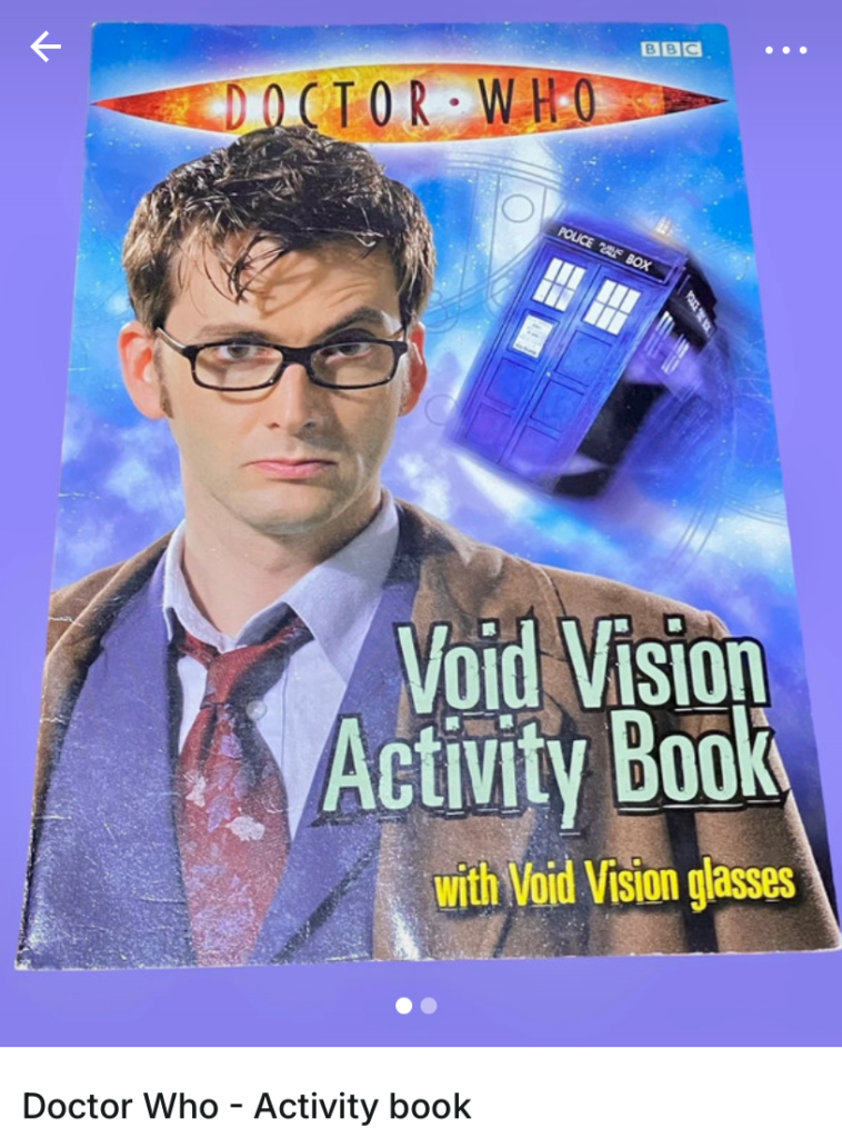 Doctor Who Activity Book