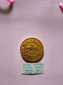 Declan Murphy Bradbury Star Winning Gold Medal 1993 Mackeson Gold Cup
