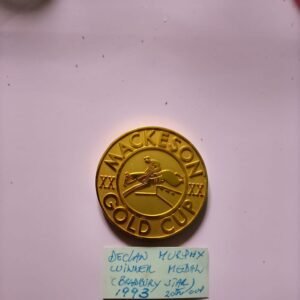 Declan Murphy Bradbury Star Winning Gold Medal 1993 Mackeson Gold Cup