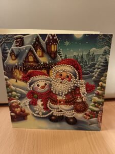 Lot 4 Hand Made Christmas Card 27/10/2026