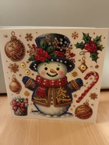 Lot 9 Hand Made Christmas Card 27/10/2026